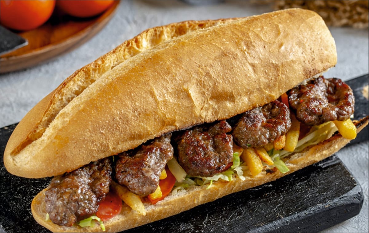 Köfte Ekmek(Meatball Bread,Хлеб с фрикадельками