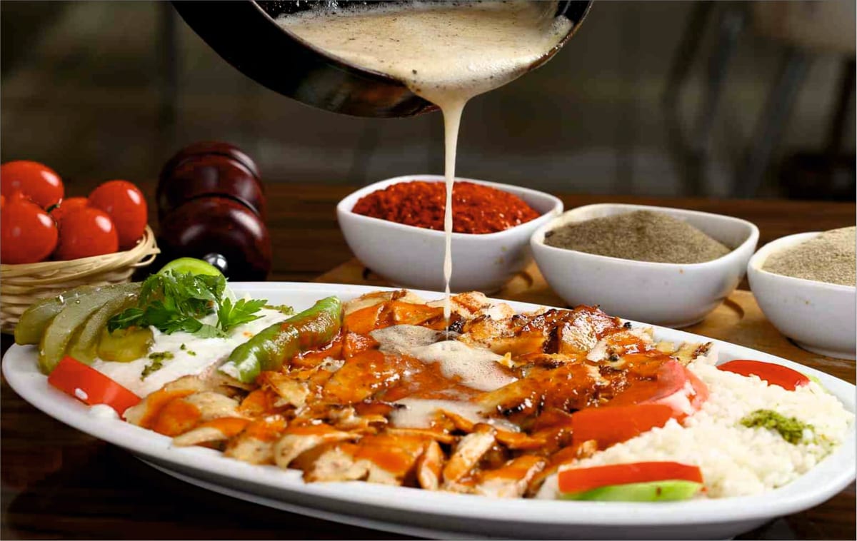 Tavuk İskender(Chicken iskander,Цыпленок Александр